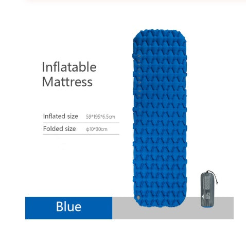 Inflatable sleeping mat