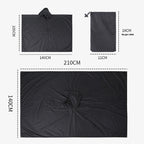 KAZIVAL 3-in-1 outdoor rain poncho 