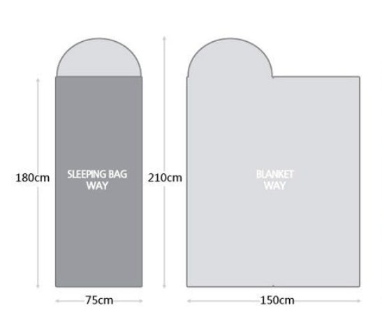 lightweight sleeping bag