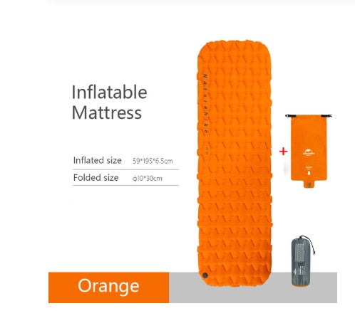 Inflatable sleeping mat