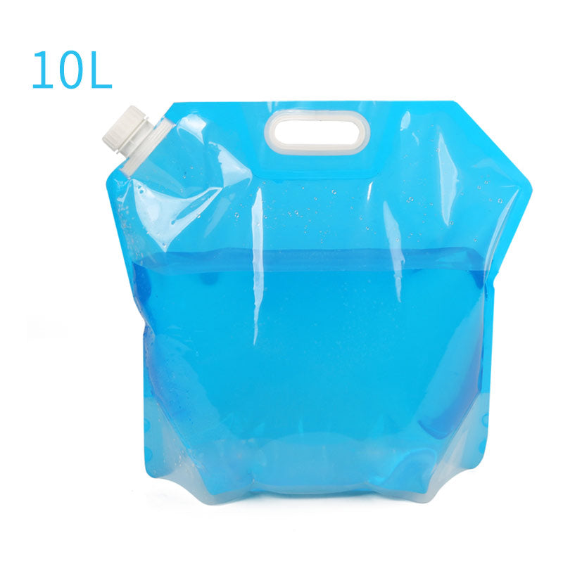KAZIVAL Foldable Water Canister 10L – BPA-Free, Food-Safe &amp; Ultra-Lightweight 