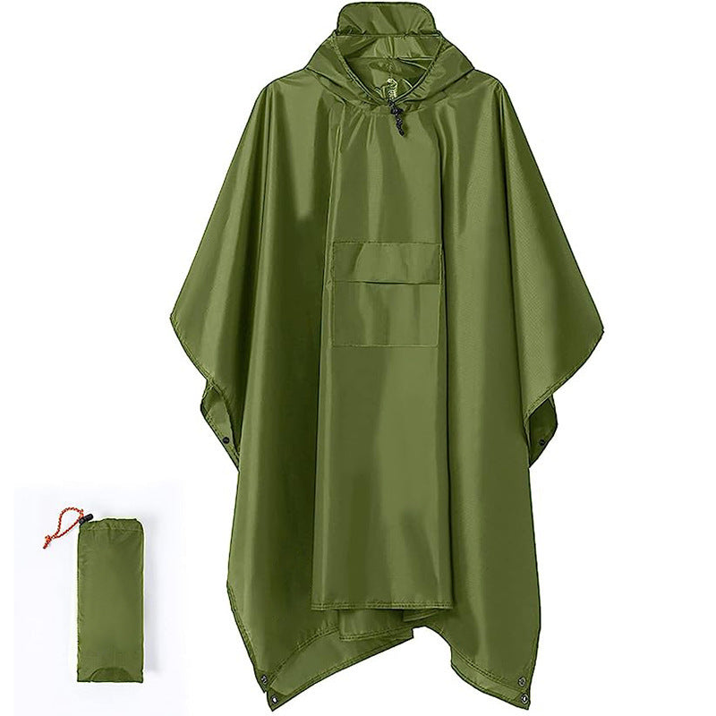 KAZIVAL 3-in-1 outdoor rain poncho 