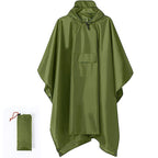 KAZIVAL 3-in-1 outdoor rain poncho 